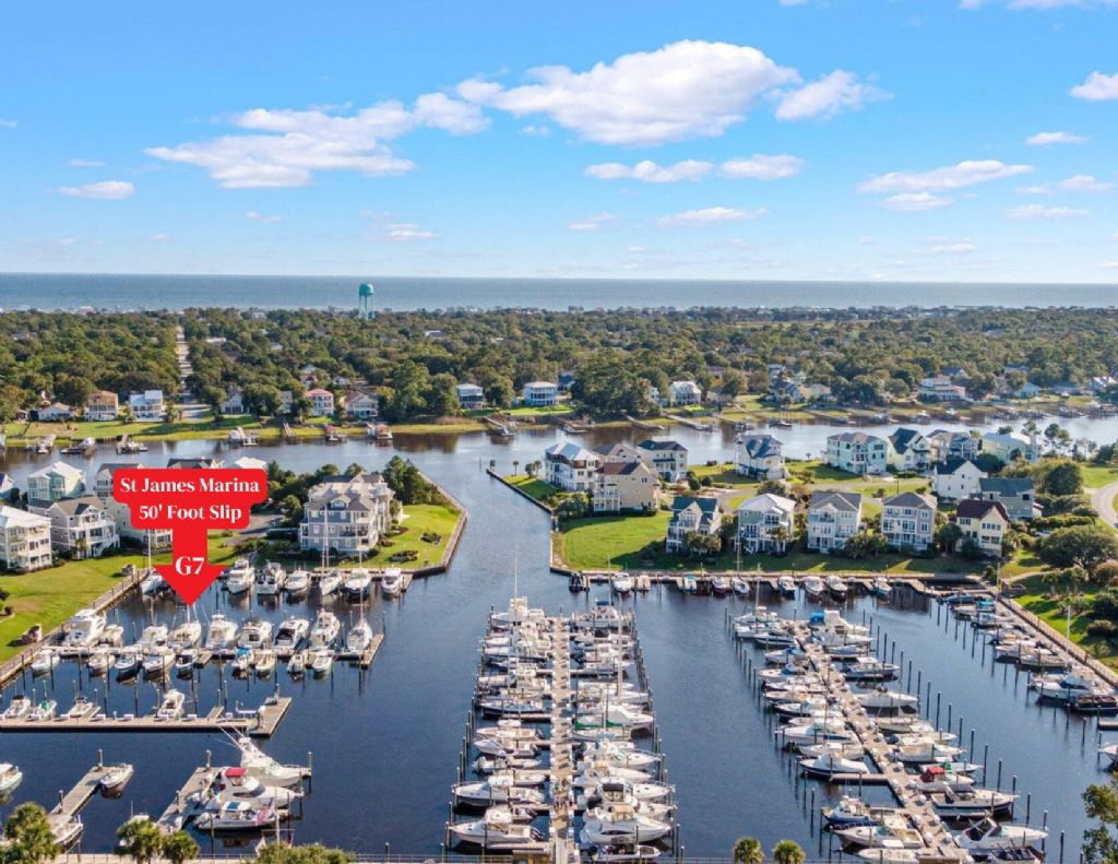 50’ Deep-Water Marina Dock – St. James Marina on the Intracoastal Waterway