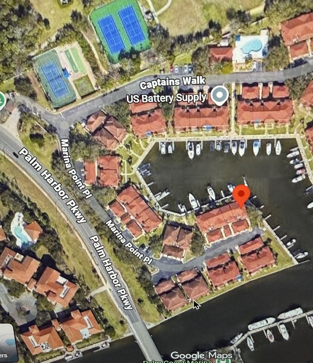 44’ Boat Slip for Rent – Marina Cove, Palm Coast, FL