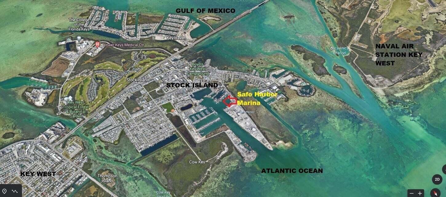 LARGE YACHT COUNTY * KEY WEST – for 125′ boats