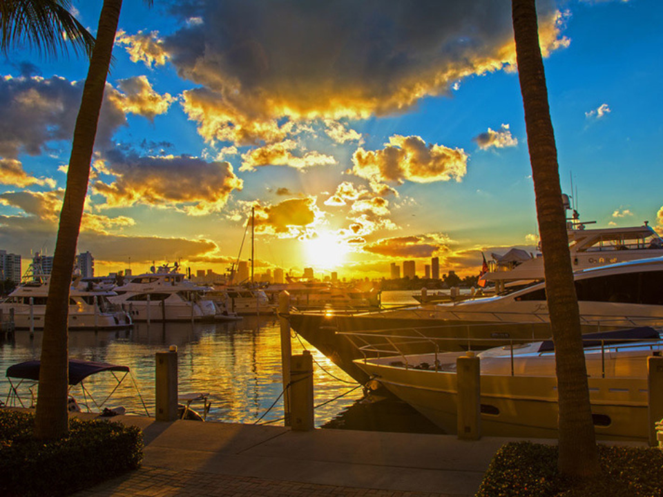 60’ Premier T-Head Slip with Sunset Views – Sunset Harbour Yacht Club, Miami Beach