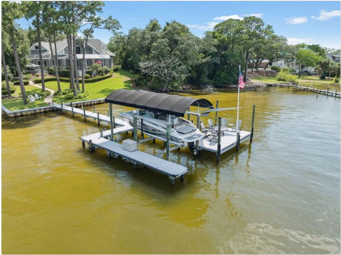 Luxury Waterfront Estate with Private Dock & Slip – Joe’s Bayou, Destin, Florida