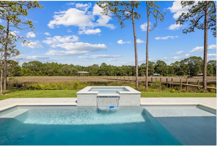 Brand New Waterfront Estate with Private Dock, Pool & Bay Access – Santa Rosa Beach, FL