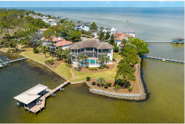 Spectacular Choctawhatchee Bay Estate with Private Dock & Resort Amenities – Santa Rosa Beach, FL