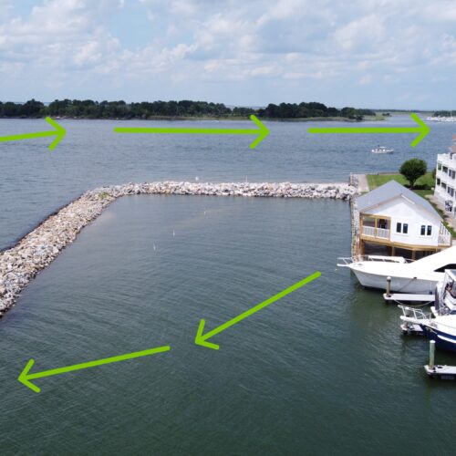 **RARE FIND** XLARGE 60’x 22′ DEEDED BOAT SLIP ~ BETHANY BEACH, DELAWARE