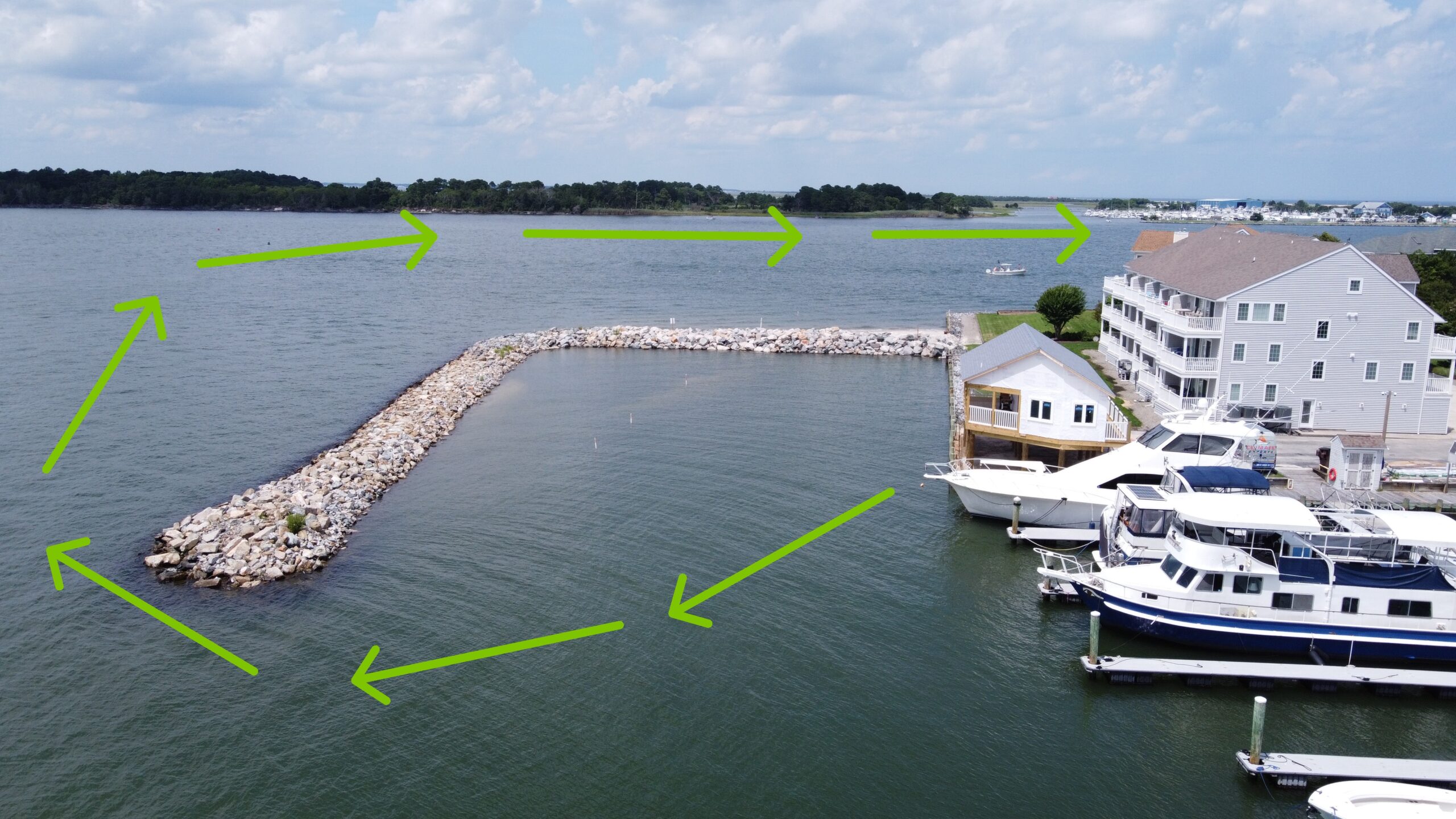 **RARE FIND** XLARGE 60’x 22′ DEEDED BOAT SLIP ~ BETHANY BEACH, DELAWARE