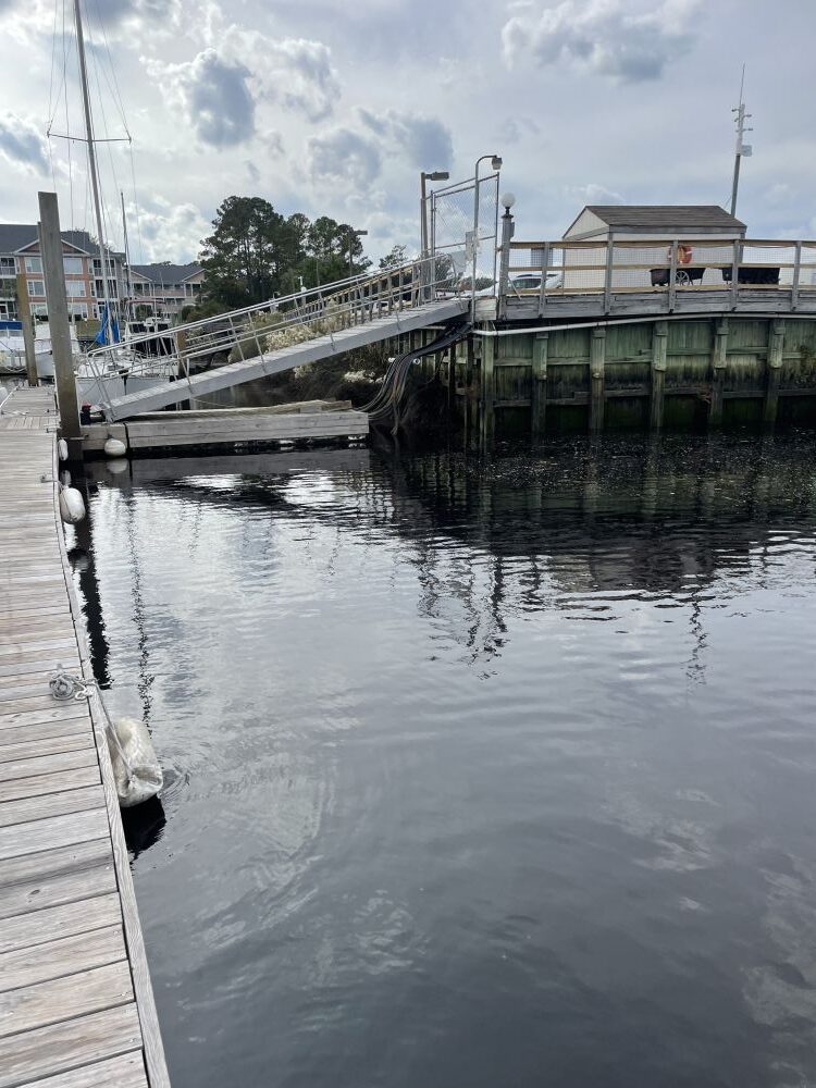 55′ Liveaboard Wet Slip at Myrtle Beach Yacht Club | Charter-Friendly | Little River, SC