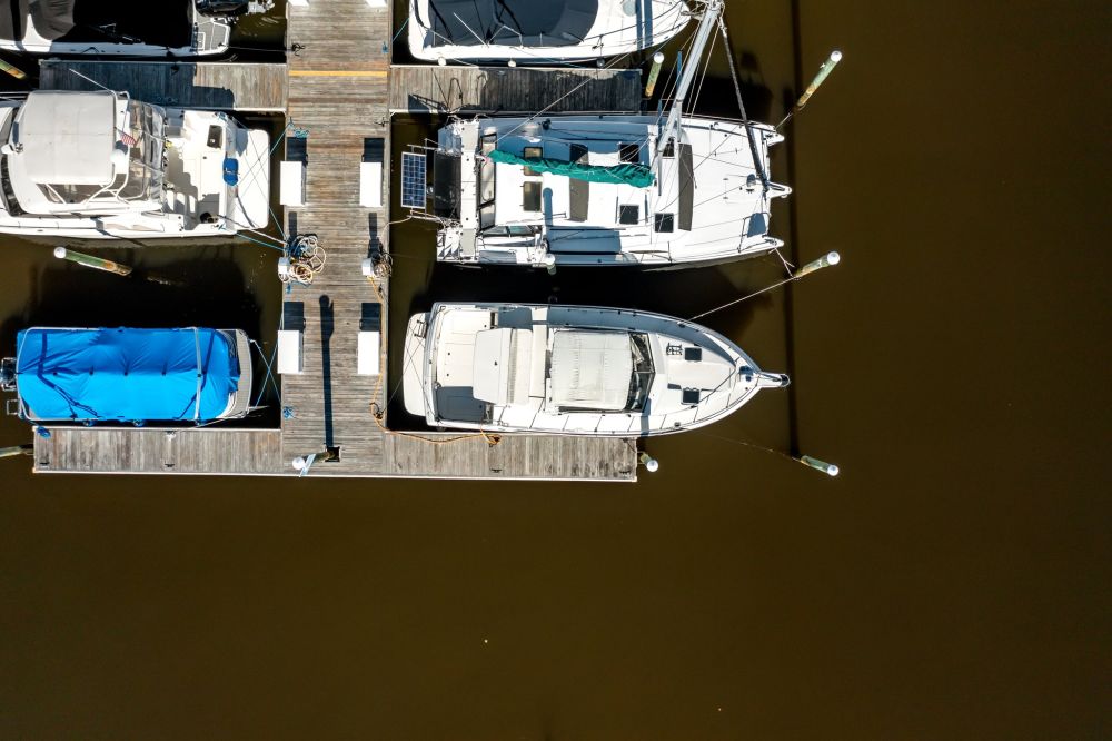 40′ Wet Slip at St. James Marina | End Slip on C Dock | Southport, NC