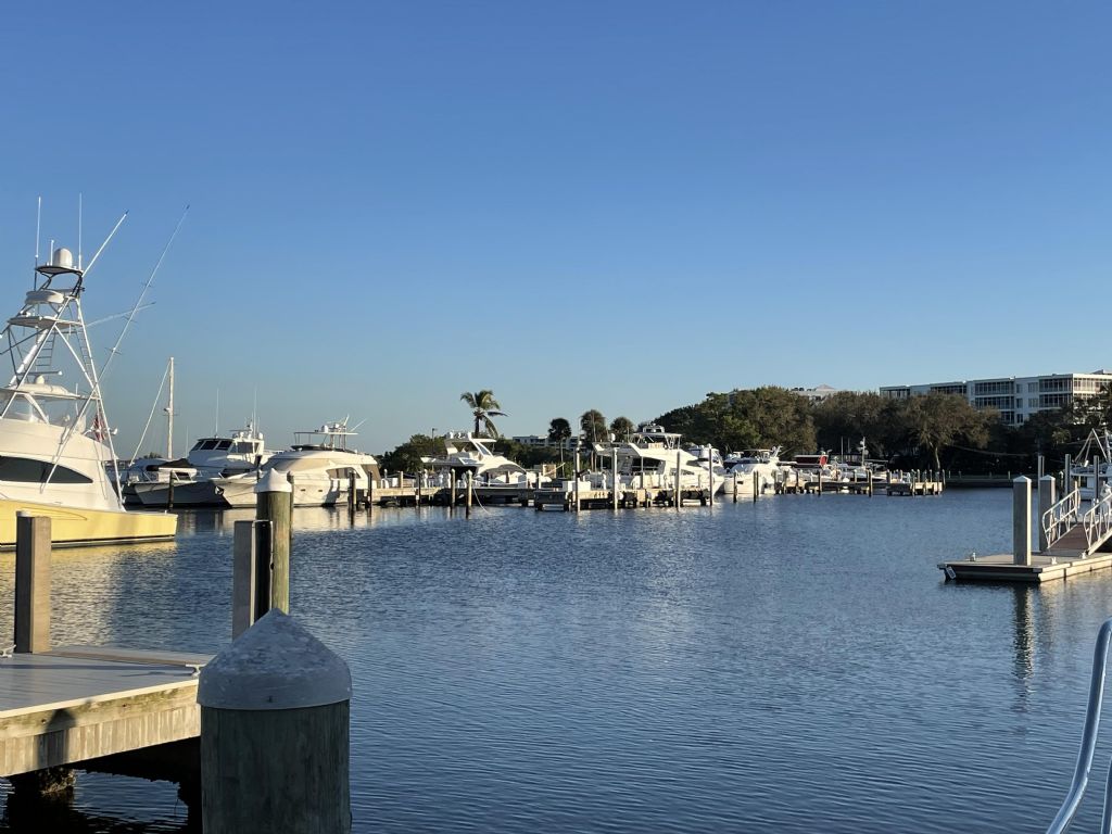 75 ft Deep-Water Boat Slip for Sale – Longboat Key Club Marina, Florida