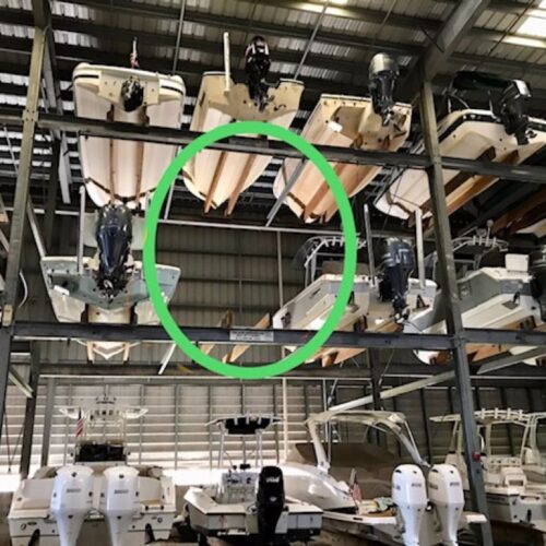 32′ Indoor Dry Storage Rack at Phillippi Harbor Club | Investment Opportunity | Sarasota, FL