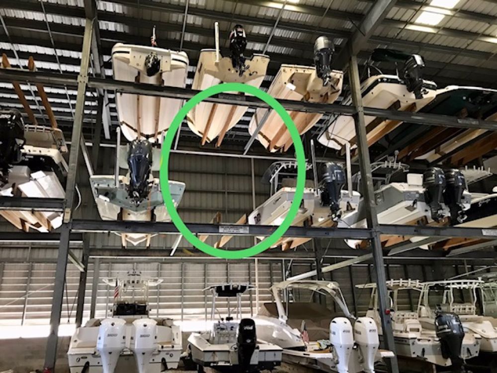 32′ Indoor Dry Storage Rack at Phillippi Harbor Club | Investment Opportunity | Sarasota, FL