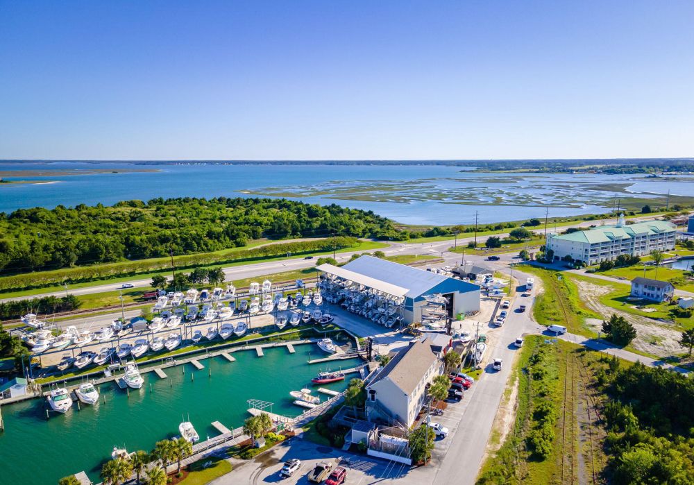 Premium Dry Boat Storage at Radio Island Marina | Full-Service Marina | Beaufort, NC