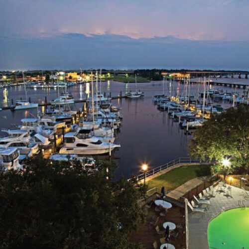 45′ Wet Slip at New Bern Grand Marina | Deep-Water Protected Marina | New Bern, NC