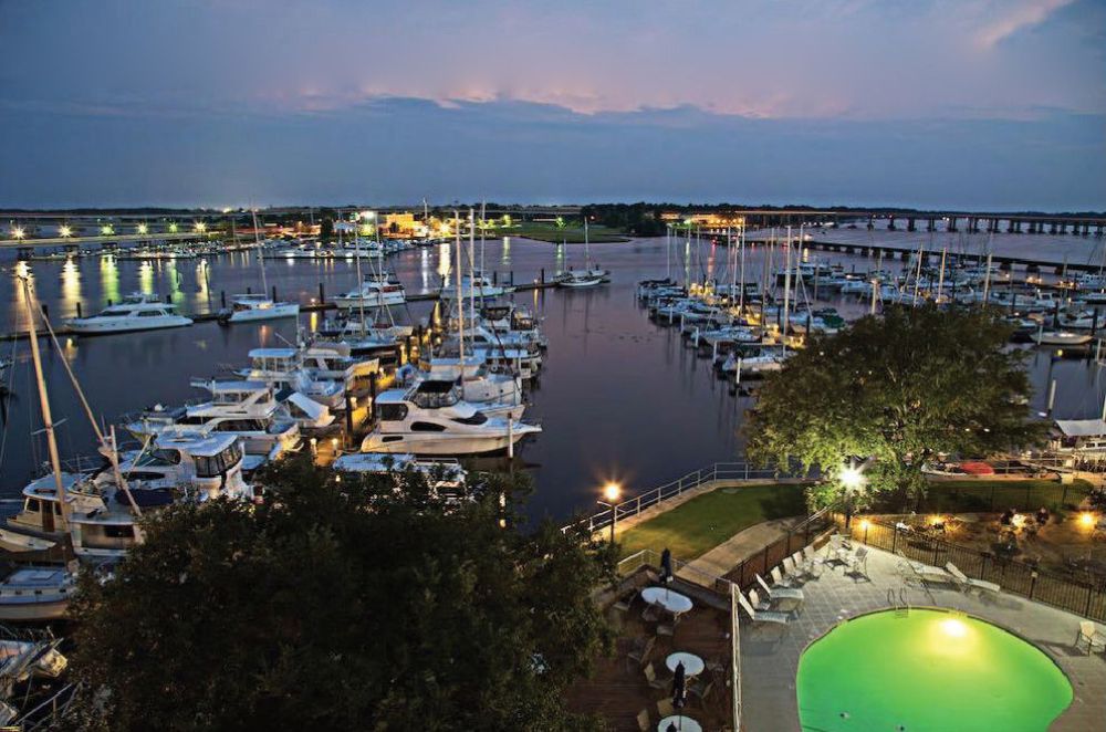 45′ Wet Slip at New Bern Grand Marina | Deep-Water Protected Marina | New Bern, NC