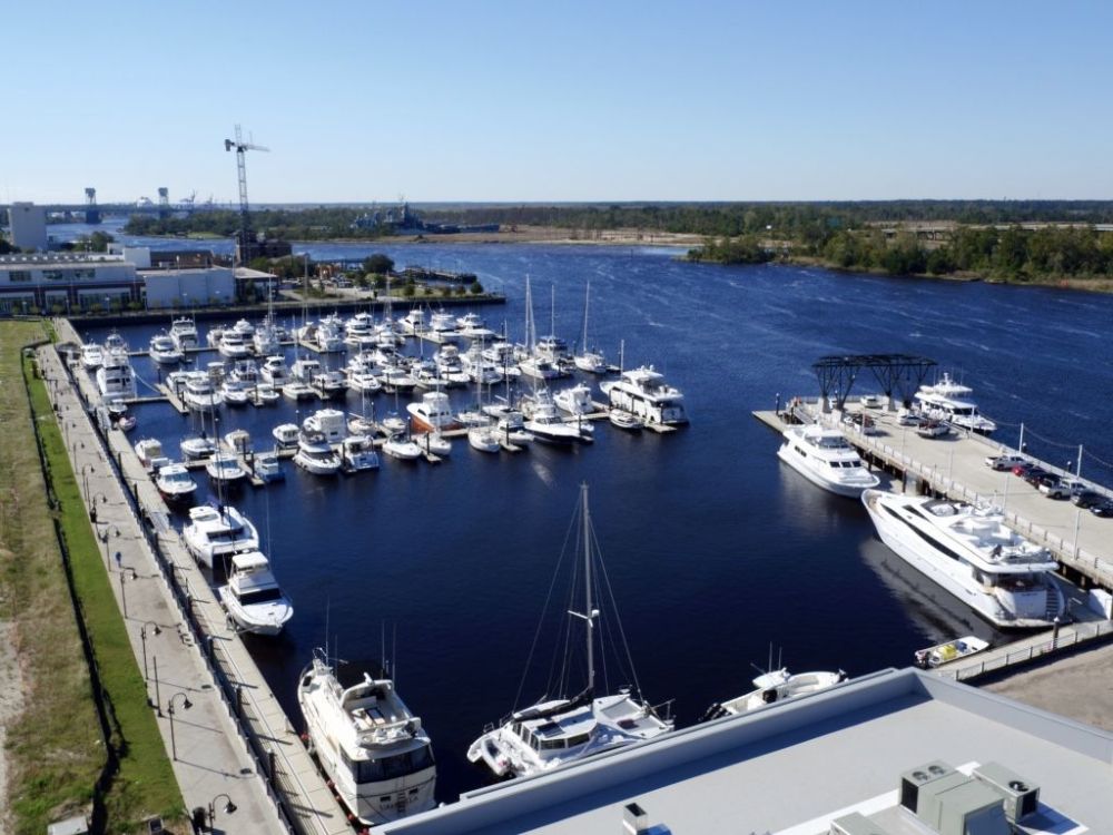 60′ Wet Slip at Port City Marina | Full-Service Downtown Marina | Wilmington, NC
