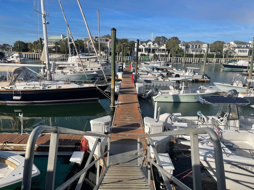 45′ Wet Slip at Wild Dunes Marina | Accommodates Up to 51′ Vessel | Isle of Palms, SC