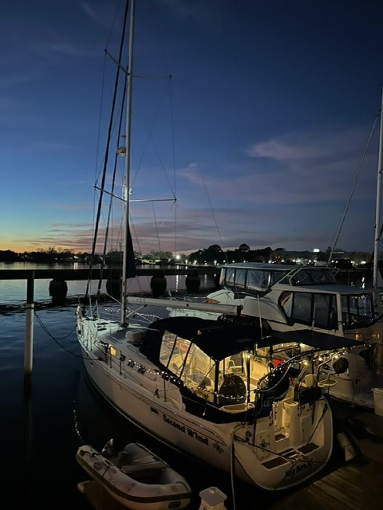 45′ Deep Water Wet Slip at New Bern Grand Marina | Hurricane-Protected Marina | New Bern, NC