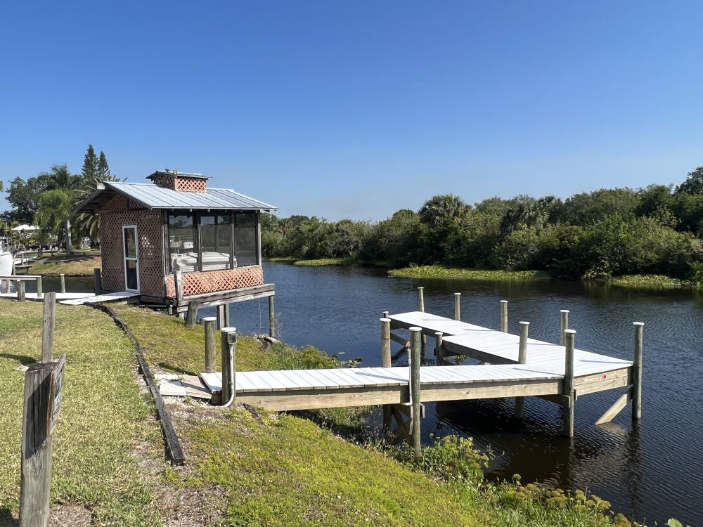 Protected Freshwater Wet Slip at Turkey Creek | Hurricane-Safe Dockage | Moore Haven, FL