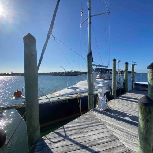Deeded End Wet Slip at Down Creek Marina | Silver Lake Harbor | Ocracoke, NC