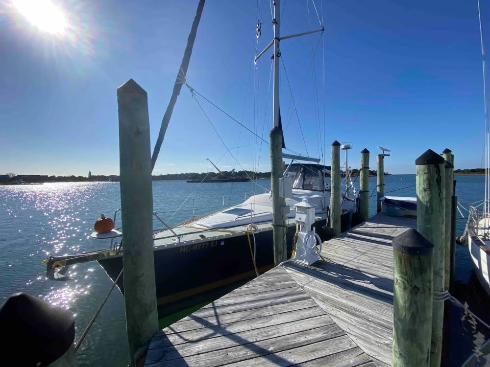 Deeded End Wet Slip at Down Creek Marina | Silver Lake Harbor | Ocracoke, NC