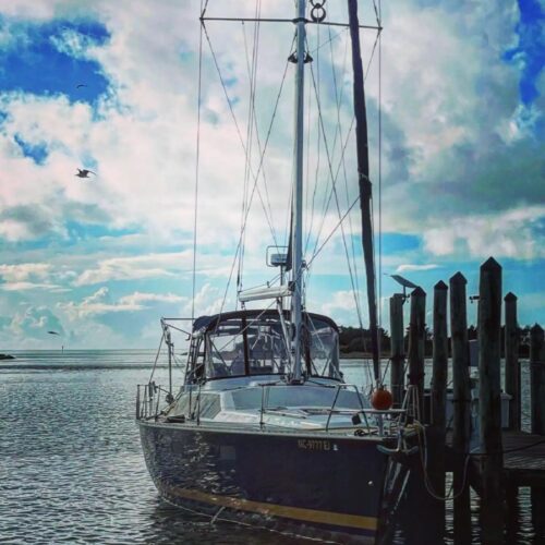 Deeded End Wet Slip at Down Creek Marina | Silver Lake Harbor | Ocracoke, NC