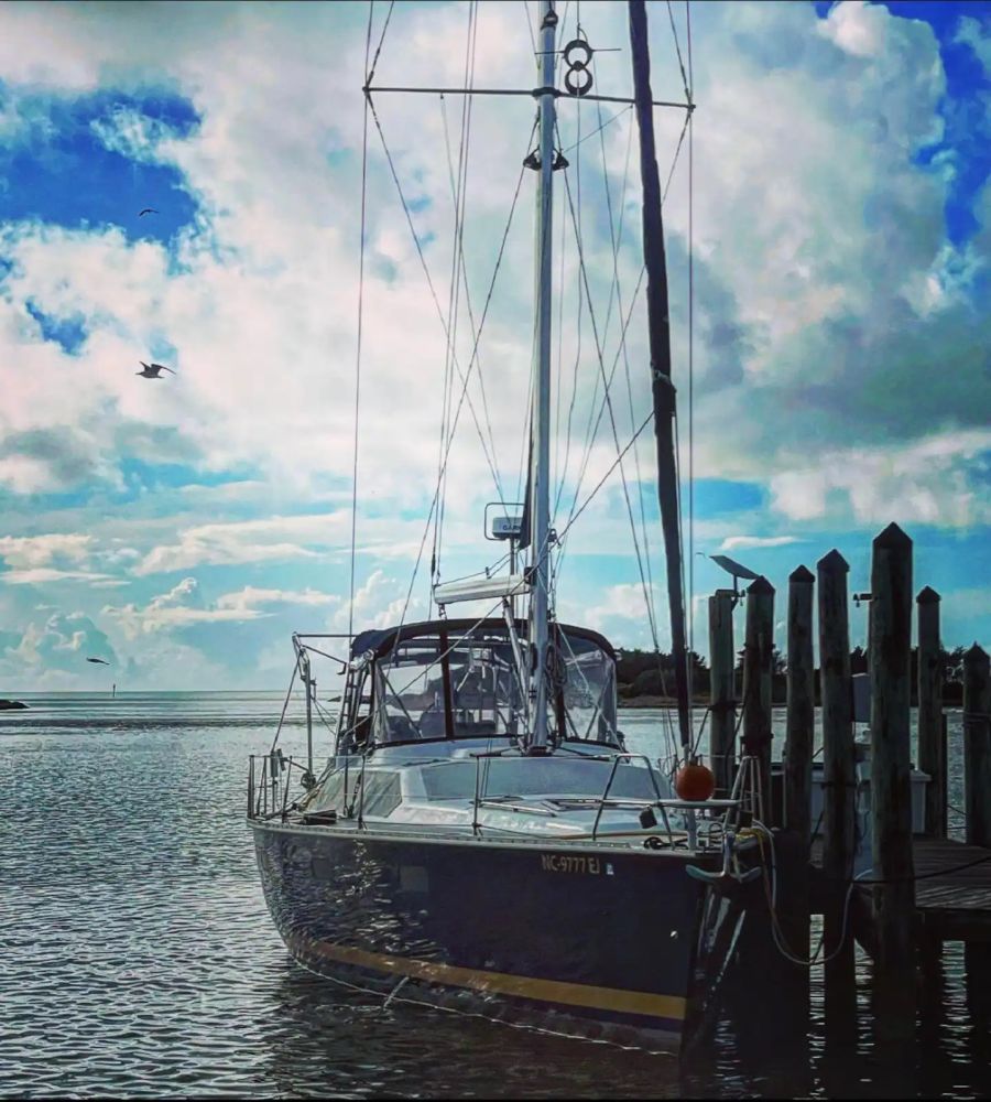 Deeded End Wet Slip at Down Creek Marina | Silver Lake Harbor | Ocracoke, NC