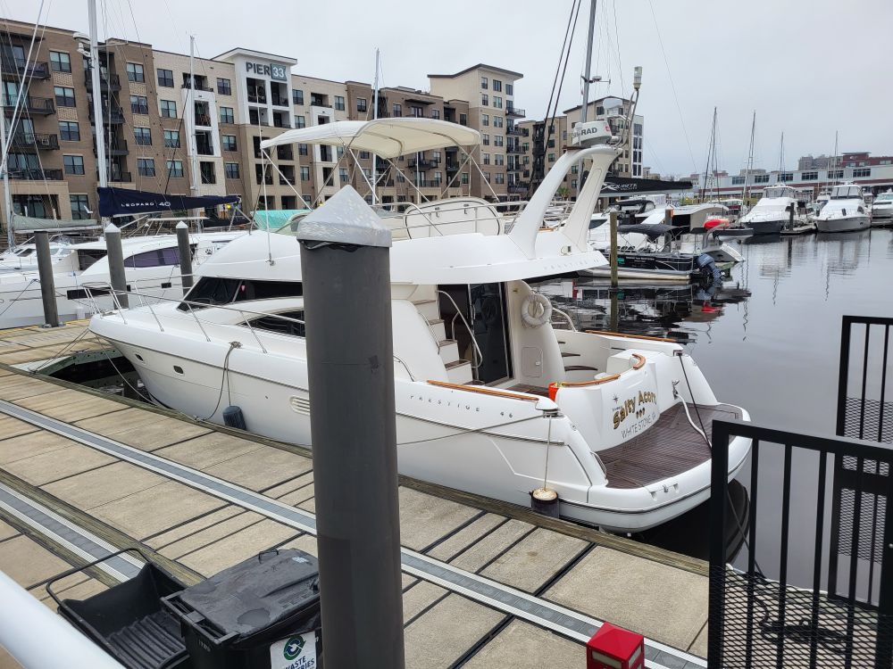 45′ Premium Wet Slip at Port City Marina | Protected Downtown Marina | Wilmington, NC